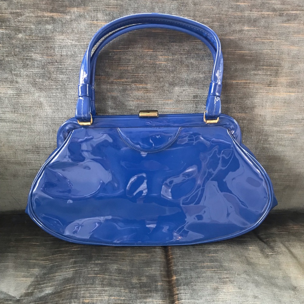 ✨Vintage Patent Leather Handbag✨
